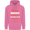 Funny Chess Never Interupt Your Enemy Mens 80% Cotton Hoodie Azelea