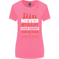 Funny Chess Never Interupt Your Enemy Womens Wider Cut T-Shirt Azalea