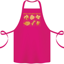 Funny Chicken Humour Chef BBQ Food Cook Cotton Apron 100% Organic Pink