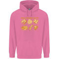 Funny Chicken Humour Chef BBQ Food Cook Mens 80% Cotton Hoodie Azelea