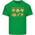 Funny Chicken Humour Chef BBQ Food Cook Mens Cotton T-Shirt Tee Top Irish Green