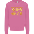Funny Chicken Humour Chef BBQ Food Cook Mens Sweatshirt Jumper Azalea