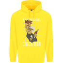Funny Chicken Spy Parody Childrens Kids Hoodie Yellow