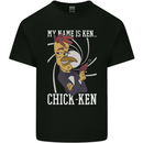 Funny Chicken Spy Parody Kids T-Shirt Childrens Black