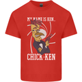 Funny Chicken Spy Parody Kids T-Shirt Childrens Red