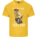 Funny Chicken Spy Parody Kids T-Shirt Childrens Yellow