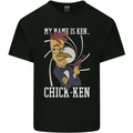 Funny Chicken Spy Parody Mens Cotton T-Shirt Tee Top Black