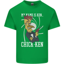 Funny Chicken Spy Parody Mens Cotton T-Shirt Tee Top Irish Green