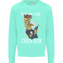 Funny Chicken Spy Parody Mens Sweatshirt Jumper Peppermint
