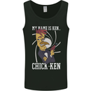 Funny Chicken Spy Parody Mens Vest Tank Top Black