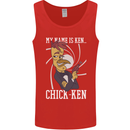 Funny Chicken Spy Parody Mens Vest Tank Top Red
