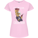 Funny Chicken Spy Parody Womens Petite Cut T-Shirt Light Pink