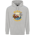 Funny Chickens Merry Cluckmas Childrens Kids Hoodie Sports Grey