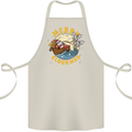 Funny Chickens Merry Cluckmas Cotton Apron 100% Organic Natural
