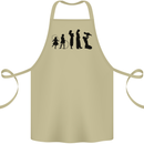 Funny Child to Mother Evolution Mothers Day Cotton Apron 100% Organic Khaki