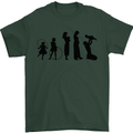 Funny Child to Mother Evolution Mothers Day Mens T-Shirt Cotton Gildan Forest Green