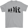 Funny Child to Mother Evolution Mothers Day Mens T-Shirt Cotton Gildan Sports Grey