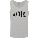 Funny Child to Mother Evolution Mothers Day Mens Vest Tank Top Sports Grey