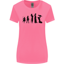 Funny Child to Mother Evolution Mothers Day Womens Wider Cut T-Shirt Azalea