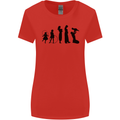 Funny Child to Mother Evolution Mothers Day Womens Wider Cut T-Shirt Red