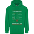 Funny Christmas Cactus Prick Mens 80% Cotton Hoodie Irish Green