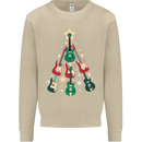 Funny Christmas Guitar Tree Rock Music Mens Sweatshirt Jumper Sand