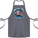 Funny Christmas Santa Panda Cotton Apron 100% Organic Steel