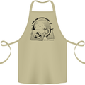 Funny Climate Change Keep the Planet Clean Cotton Apron 100% Organic Khaki