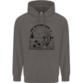 Funny Climate Change Keep the Planet Clean Mens 80% Cotton Hoodie Charcoal