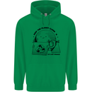 Funny Climate Change Keep the Planet Clean Mens 80% Cotton Hoodie Irish Green