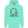 Funny Climate Change Keep the Planet Clean Mens 80% Cotton Hoodie Peppermint