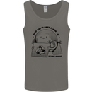 Funny Climate Change Keep the Planet Clean Mens Vest Tank Top Charcoal
