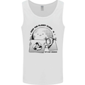 Funny Climate Change Keep the Planet Clean Mens Vest Tank Top White