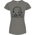 Funny Climate Change Keep the Planet Clean Womens Petite Cut T-Shirt Charcoal