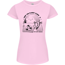 Funny Climate Change Keep the Planet Clean Womens Petite Cut T-Shirt Light Pink