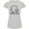 Funny Climate Change Keep the Planet Clean Womens Petite Cut T-Shirt Sports Grey