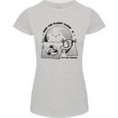 Funny Climate Change Keep the Planet Clean Womens Petite Cut T-Shirt Sports Grey