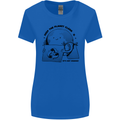 Funny Climate Change Keep the Planet Clean Womens Wider Cut T-Shirt Royal Blue