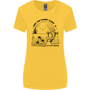 Funny Climate Change Keep the Planet Clean Womens Wider Cut T-Shirt Yellow