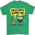 Funny Coffee Mens T-Shirt 100% Cotton Irish Green