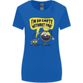 Funny Coffee Womens Wider Cut T-Shirt Royal Blue