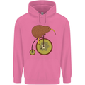 Funny Cycling Kiwi Bicycle Bike Mens 80% Cotton Hoodie Azelea