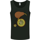 Funny Cycling Kiwi Bicycle Bike Mens Vest Tank Top Black