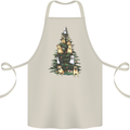 Funny Dog Christmas Tree Cotton Apron 100% Organic Natural