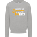 Funny Dog & Movie Lover Kids Sweatshirt Jumper Sports Grey