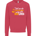 Funny Dog & Movie Lover Mens Sweatshirt Jumper Heliconia