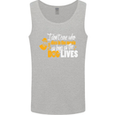 Funny Dog & Movie Lover Mens Vest Tank Top Sports Grey
