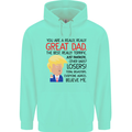 Funny Donald Trump Fathers Day Dad Daddy Mens 80% Cotton Hoodie Peppermint