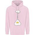 Funny Egg Guitar Acoustic Electric Bass Childrens Kids Hoodie Light Pink