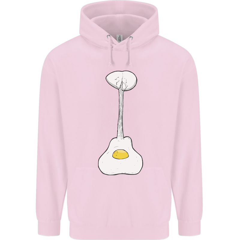 Funny Egg Guitar Acoustic Electric Bass Childrens Kids Hoodie Light Pink
